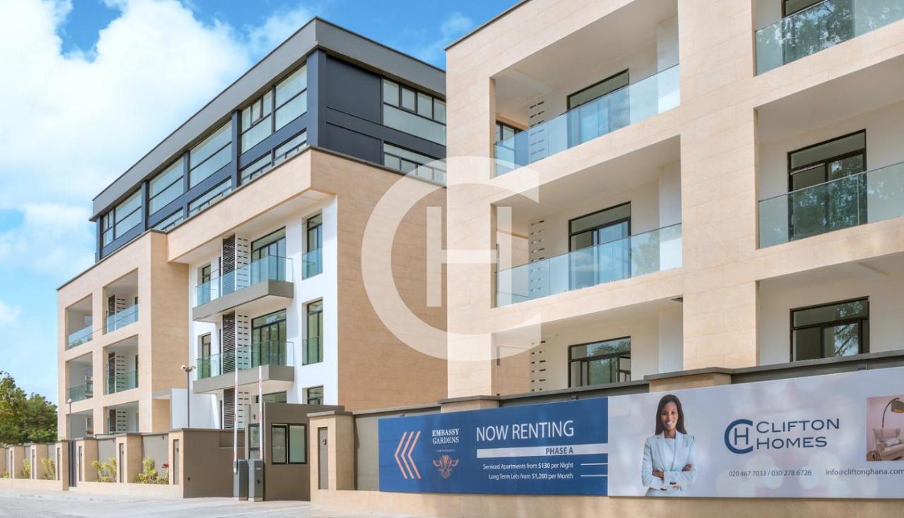 Embassy Gardens By Clifton Homes Acra Exterior foto